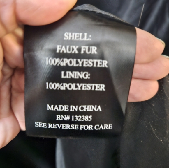 Love Token Leopard Print Faux Fur Coat - Picture 2 of 14